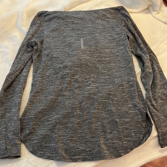 Reebok // Hooded Athletic Long Sleeve Tee - Picture 3 of 4